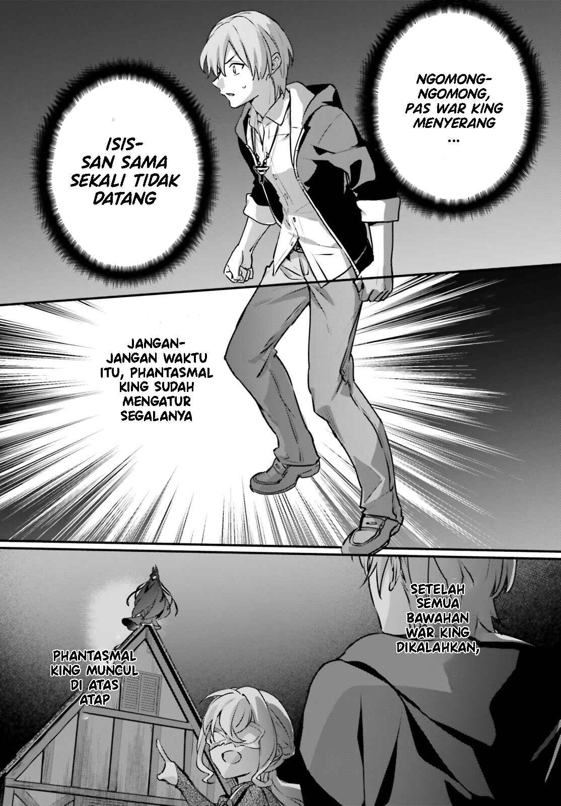 Yuusha Shoukan ni Makikomareta kedo, Isekai wa Heiwa deshita Chapter 57 - halaman 13