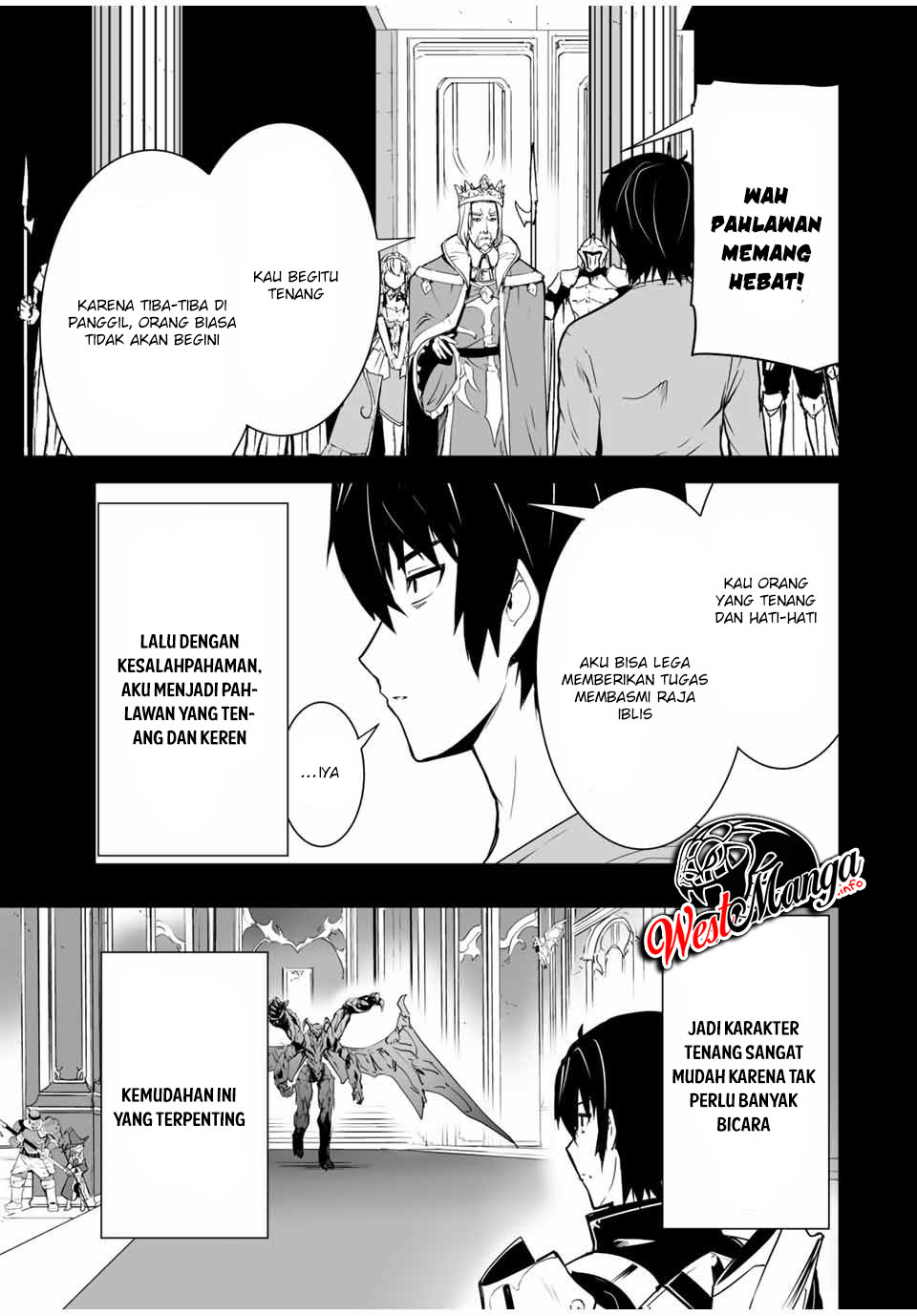 Yuusha Shoutai Kamoku Yuusha Wa Nagisa Renai Chapter 1 - halaman 9