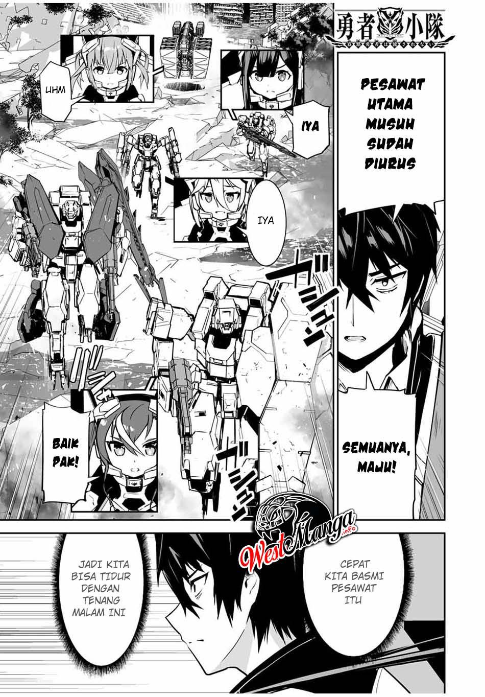 Yuusha Shoutai Kamoku Yuusha Wa Nagisa Renai Chapter 13 - halaman 2