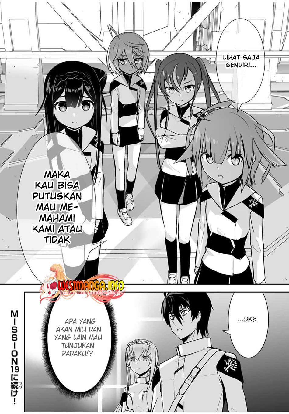 Yuusha Shoutai Kamoku Yuusha Wa Nagisa Renai Chapter 18 - halaman 19