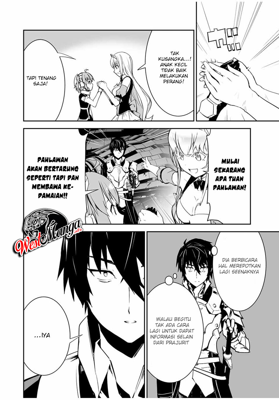 Yuusha Shoutai Kamoku Yuusha Wa Nagisa Renai Chapter 3 - halaman 8