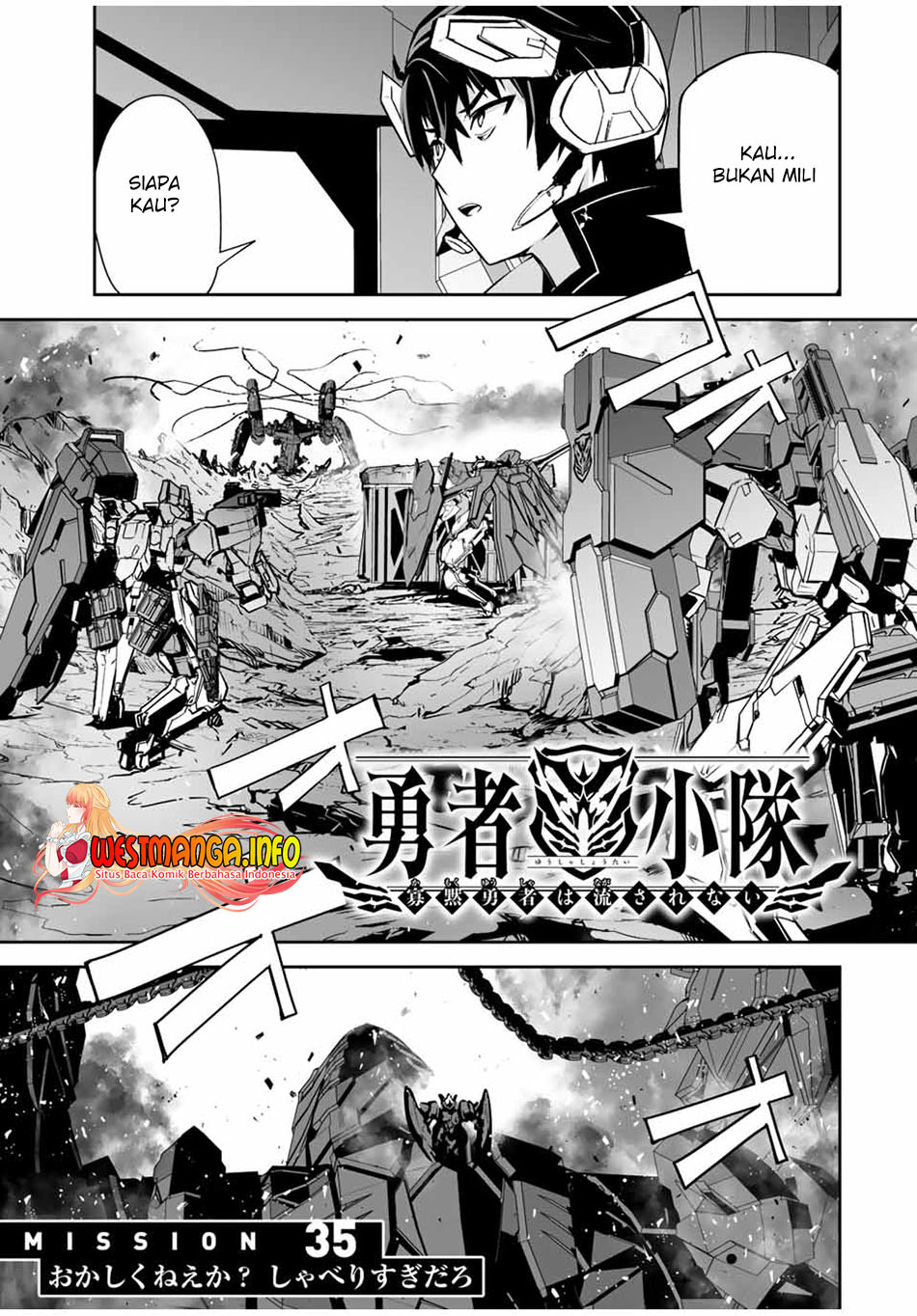 Yuusha Shoutai Kamoku Yuusha Wa Nagisa Renai Chapter 35 - halaman 2