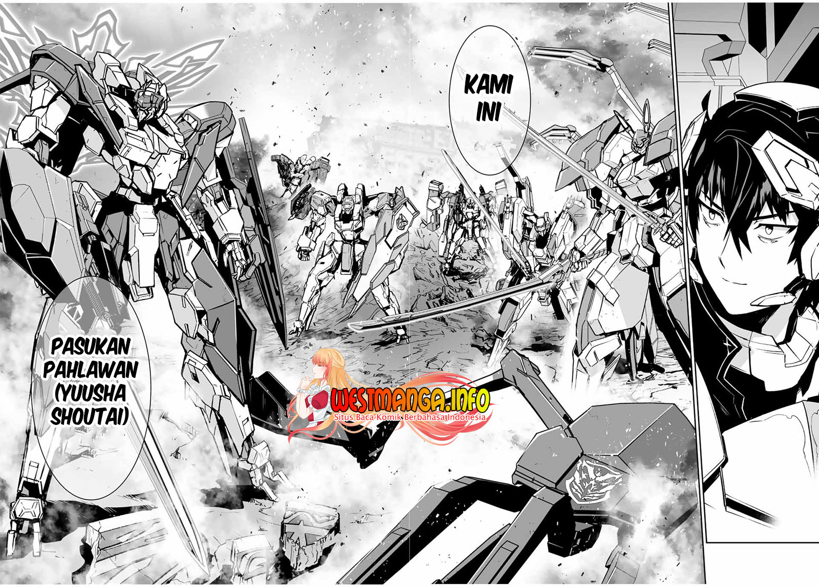 Yuusha Shoutai Kamoku Yuusha Wa Nagisa Renai Chapter 38 - halaman 23