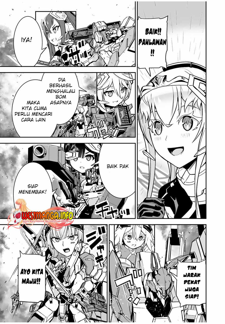 Yuusha Shoutai Kamoku Yuusha Wa Nagisa Renai Chapter 38 - halaman 9
