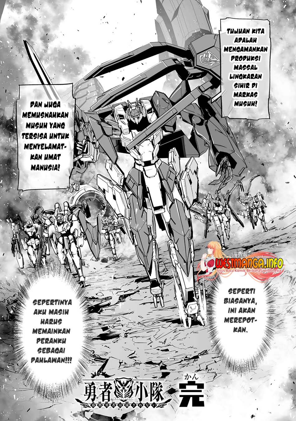 Yuusha Shoutai Kamoku Yuusha Wa Nagisa Renai Chapter 40 - halaman 22