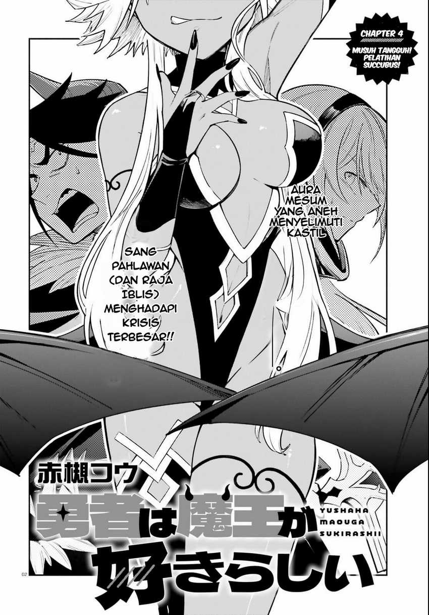 Yuusha wa Maou ga Suki Rashii Chapter 4 - halaman 3