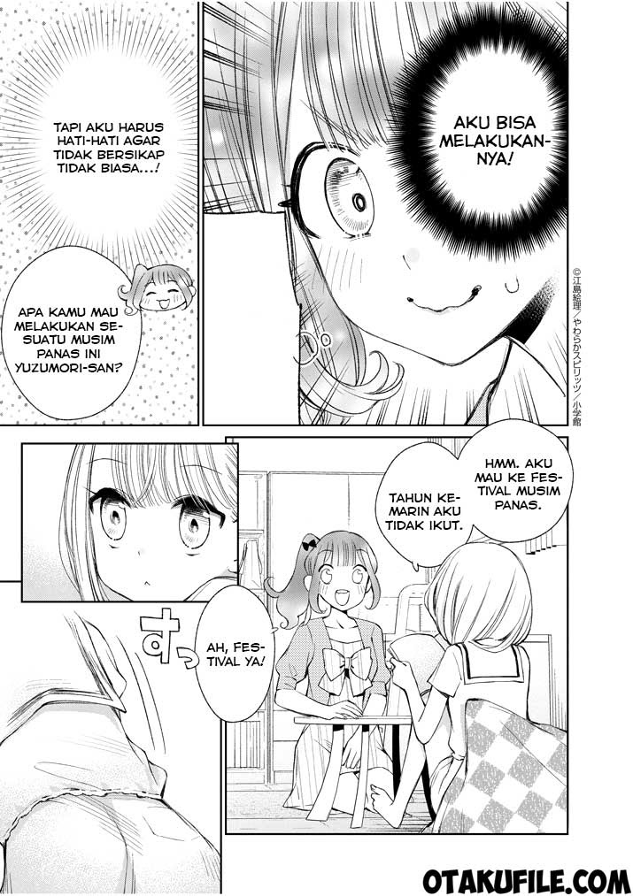 Yuzumori-san Chapter 15 - halaman 8