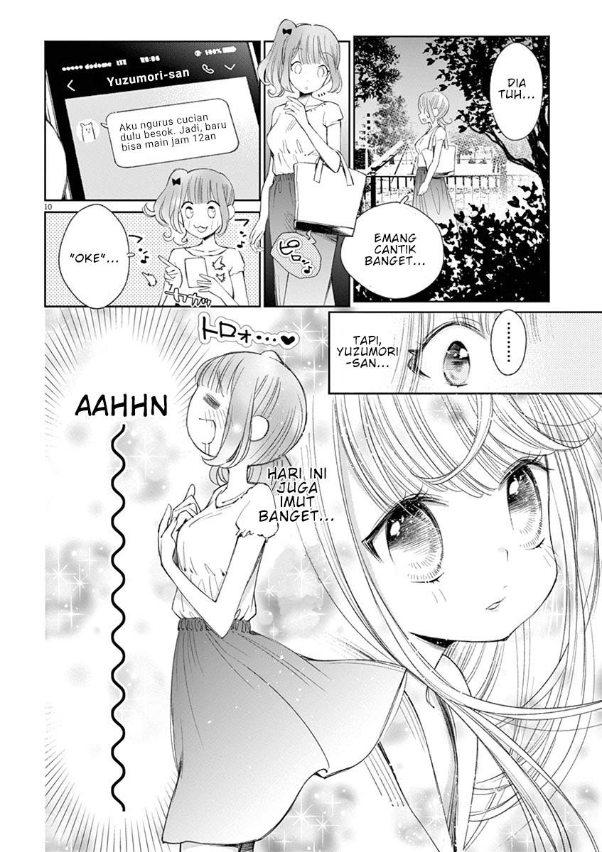 Yuzumori-san Chapter 21 - halaman 10