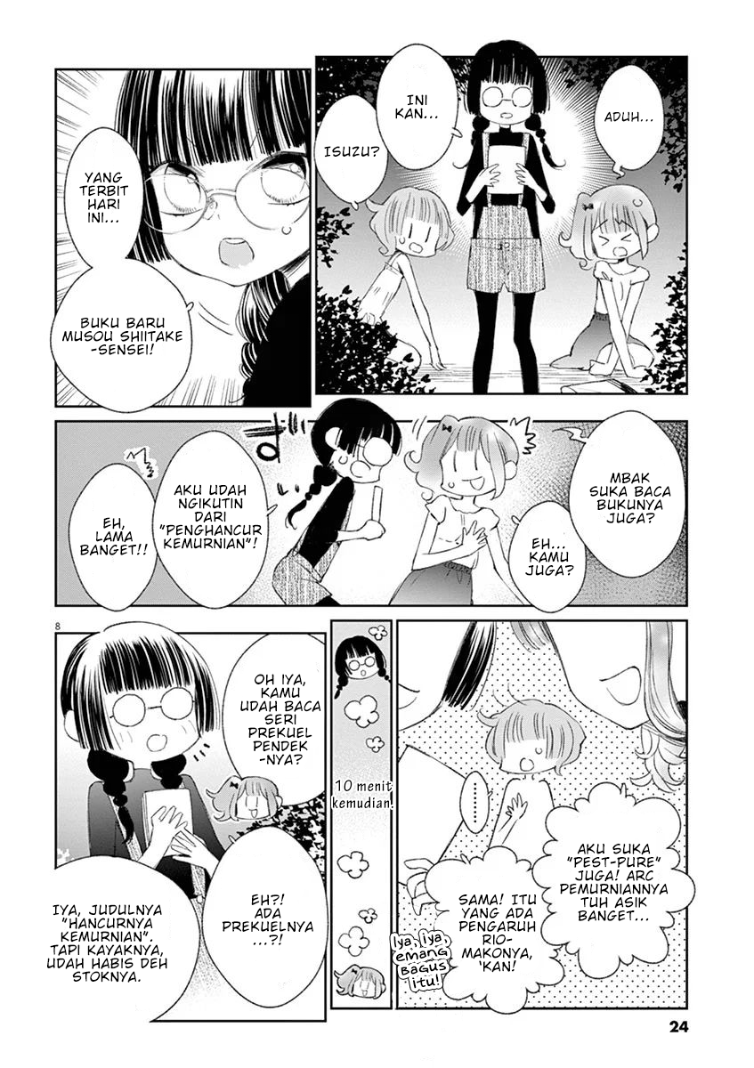 Yuzumori-san Chapter 21 - halaman 8