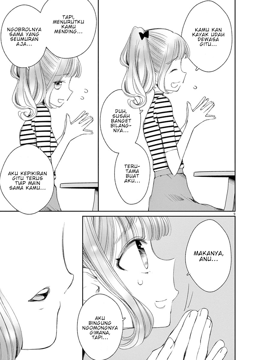 Yuzumori-san Chapter 23 - halaman 9