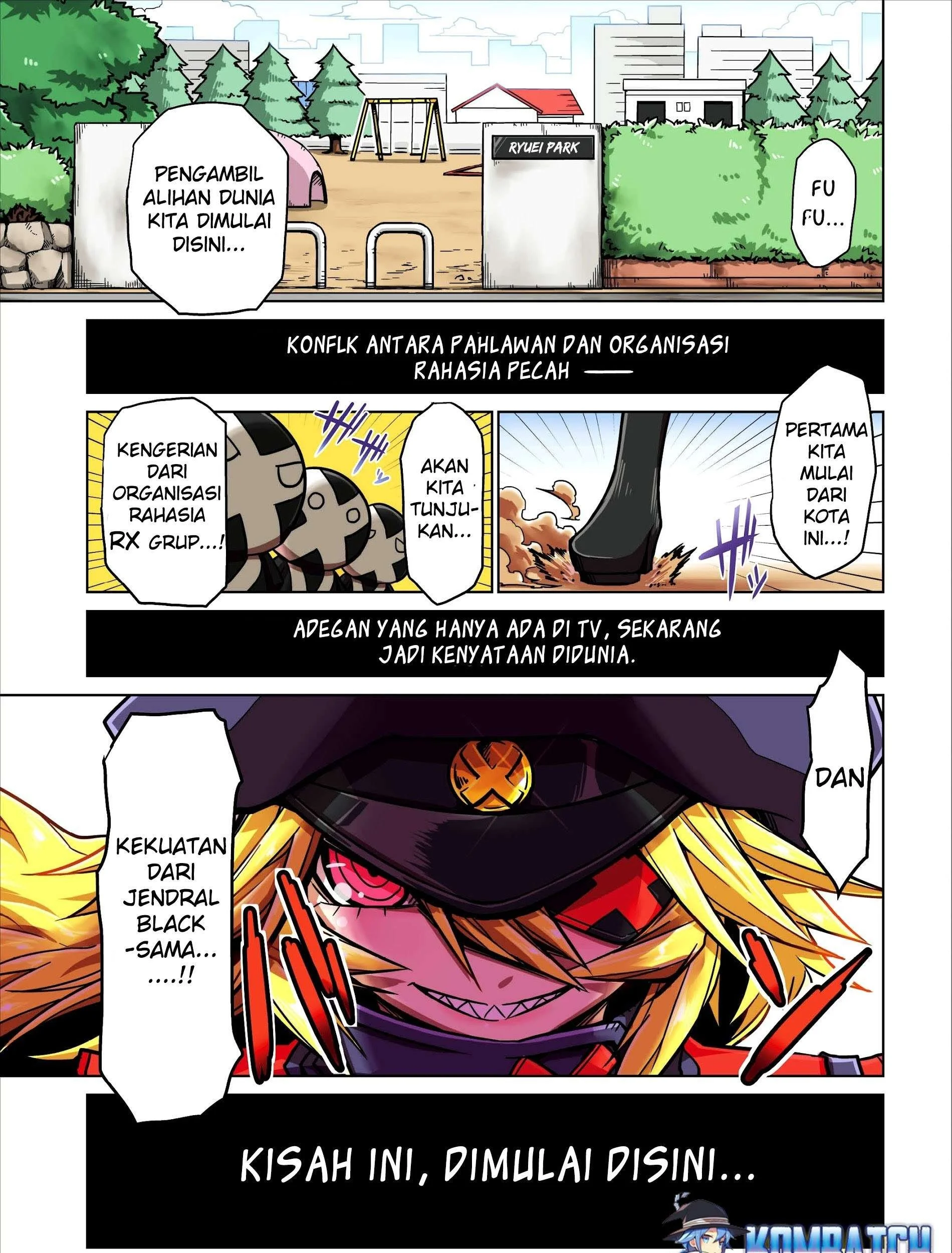 Zannen Jokanbu Black General san Chapter 1 - halaman 4