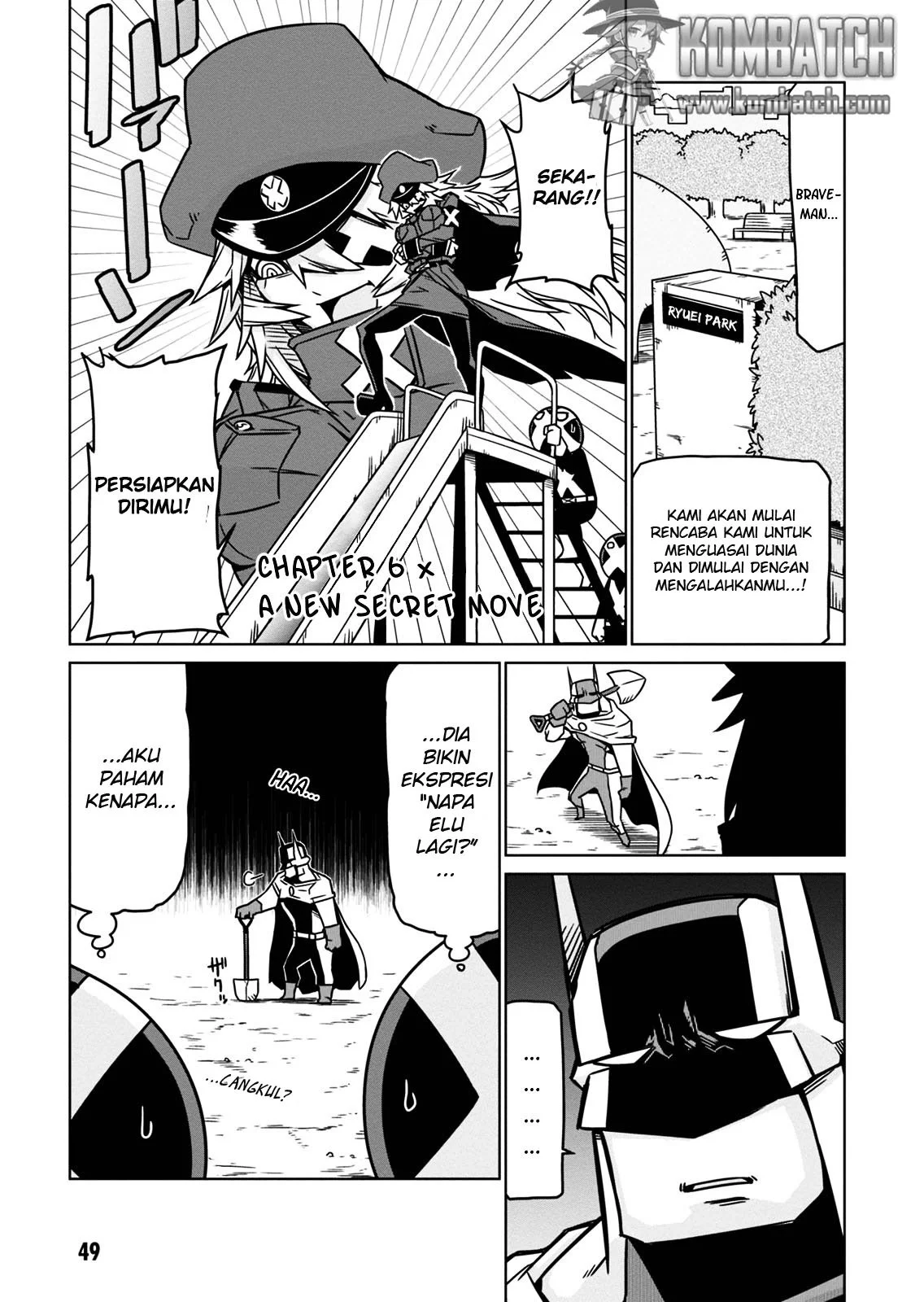 Zannen Jokanbu Black General san Chapter 6 - halaman 2