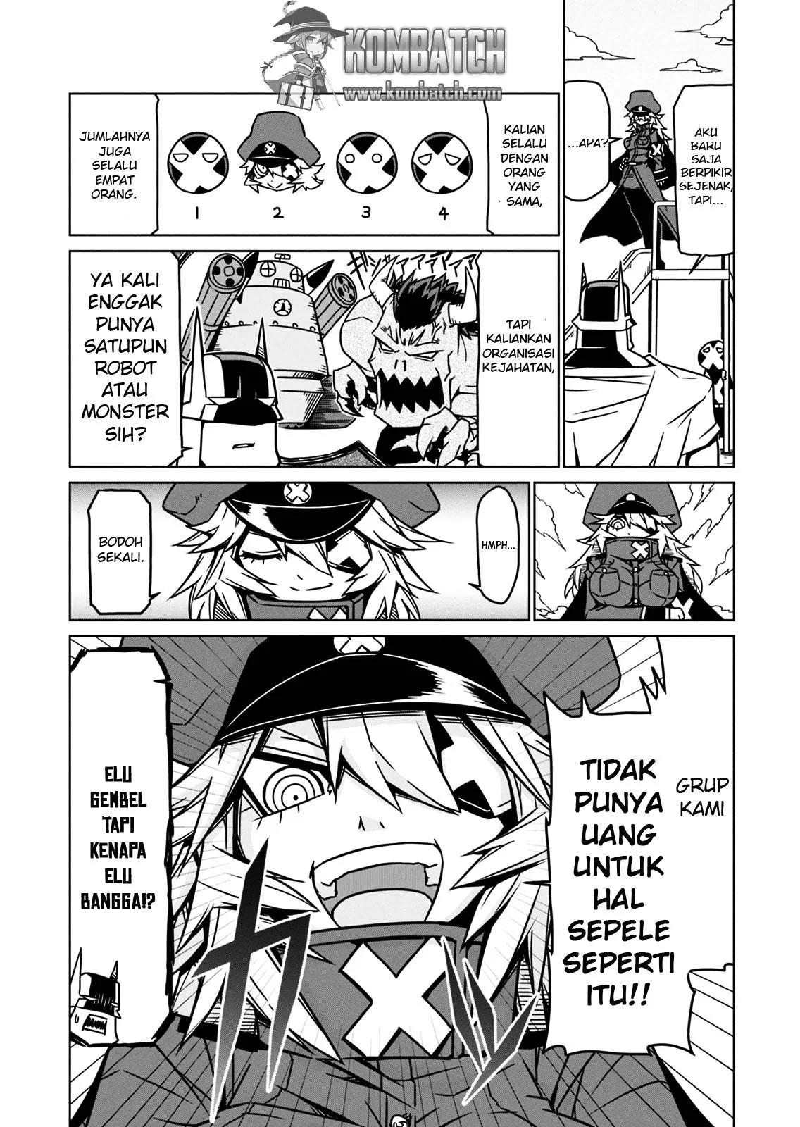 Zannen Jokanbu Black General san Chapter 6 - halaman 3