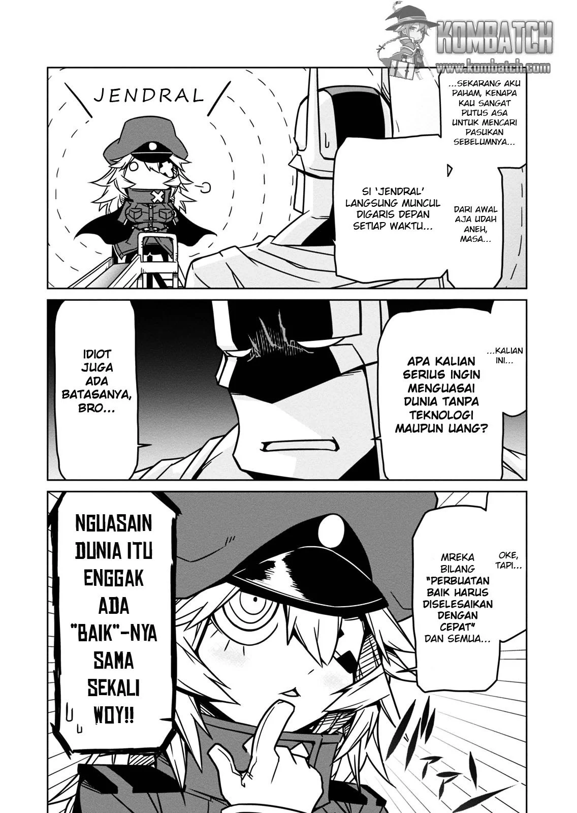 Zannen Jokanbu Black General san Chapter 6 - halaman 4