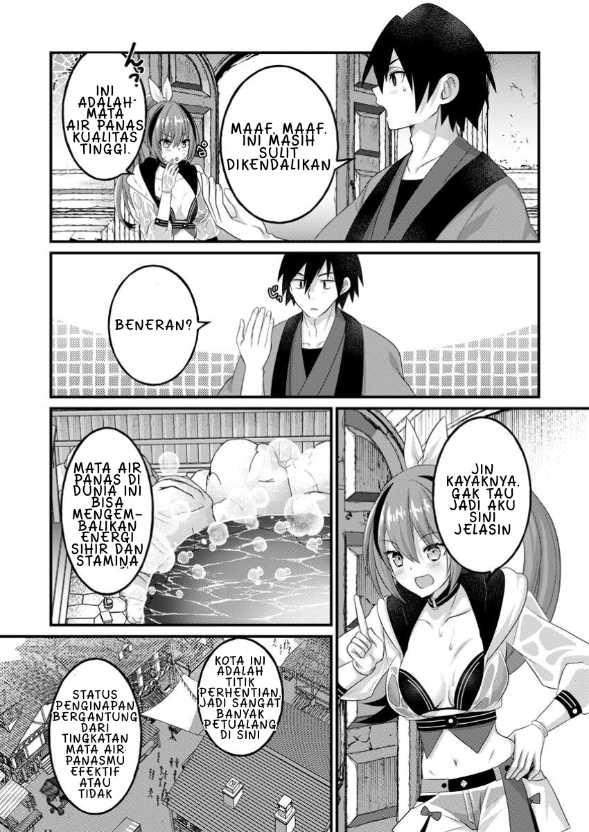 Zecchou Skill "Onsen Souzou" de Yukemuri Harem wo Kizuku made: Hensei ga Todokottara Soku Dorei no Isekai Tensei! Akaji Ryokan Saiken Keikaku Chapter 1 - halaman 26
