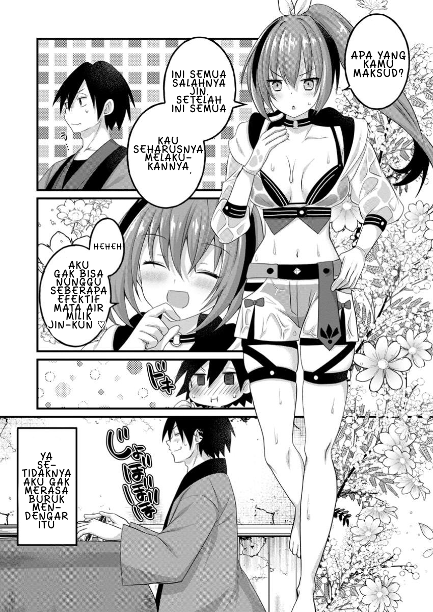 Zecchou Skill "Onsen Souzou" de Yukemuri Harem wo Kizuku made: Hensei ga Todokottara Soku Dorei no Isekai Tensei! Akaji Ryokan Saiken Keikaku Chapter 1 - halaman 28
