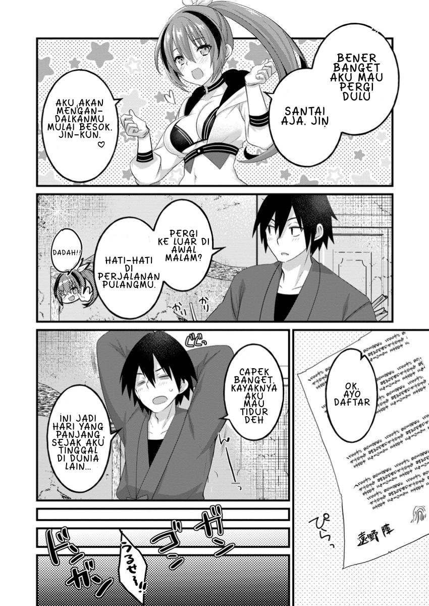 Zecchou Skill "Onsen Souzou" de Yukemuri Harem wo Kizuku made: Hensei ga Todokottara Soku Dorei no Isekai Tensei! Akaji Ryokan Saiken Keikaku Chapter 1 - halaman 38