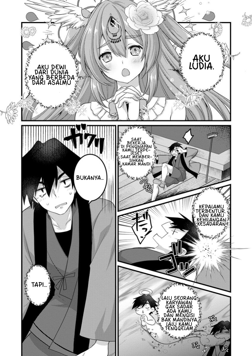 Zecchou Skill "Onsen Souzou" de Yukemuri Harem wo Kizuku made: Hensei ga Todokottara Soku Dorei no Isekai Tensei! Akaji Ryokan Saiken Keikaku Chapter 1 - halaman 4