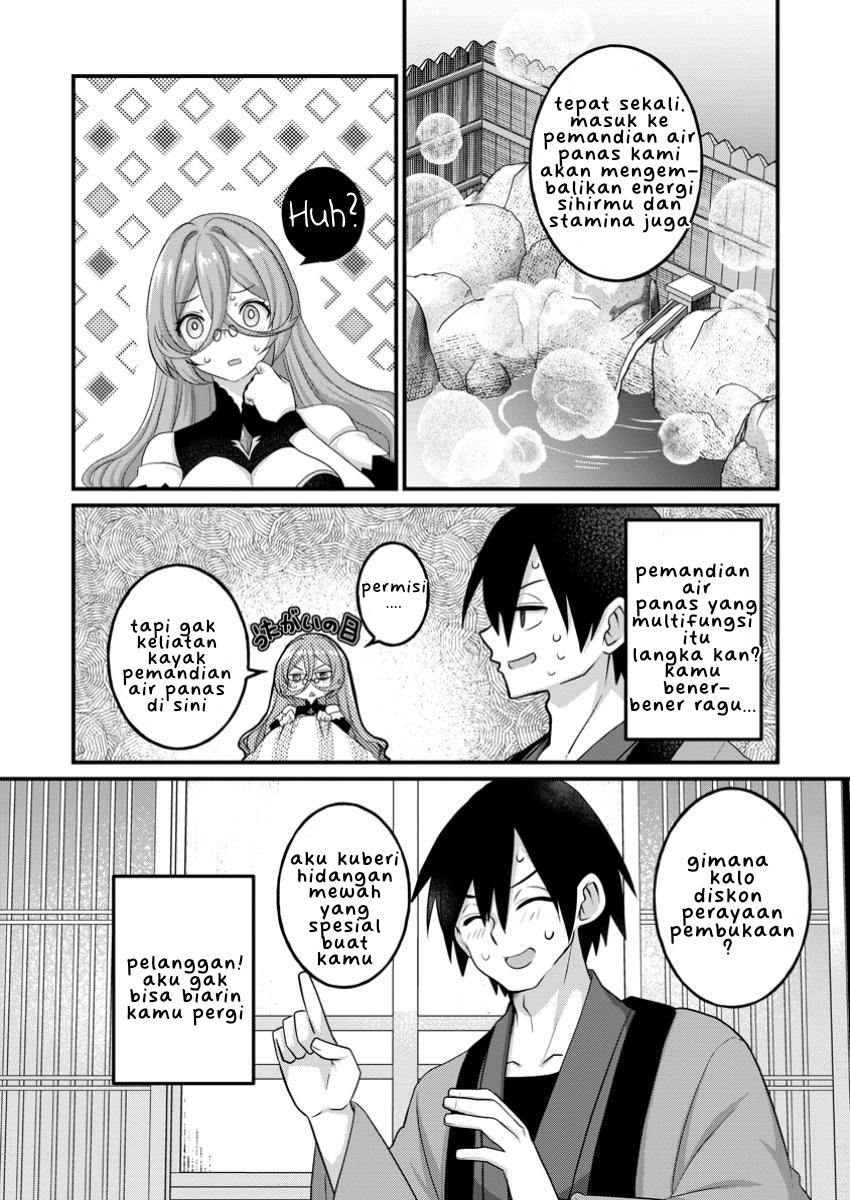 Zecchou Skill "Onsen Souzou" de Yukemuri Harem wo Kizuku made: Hensei ga Todokottara Soku Dorei no Isekai Tensei! Akaji Ryokan Saiken Keikaku Chapter 2 - halaman 11