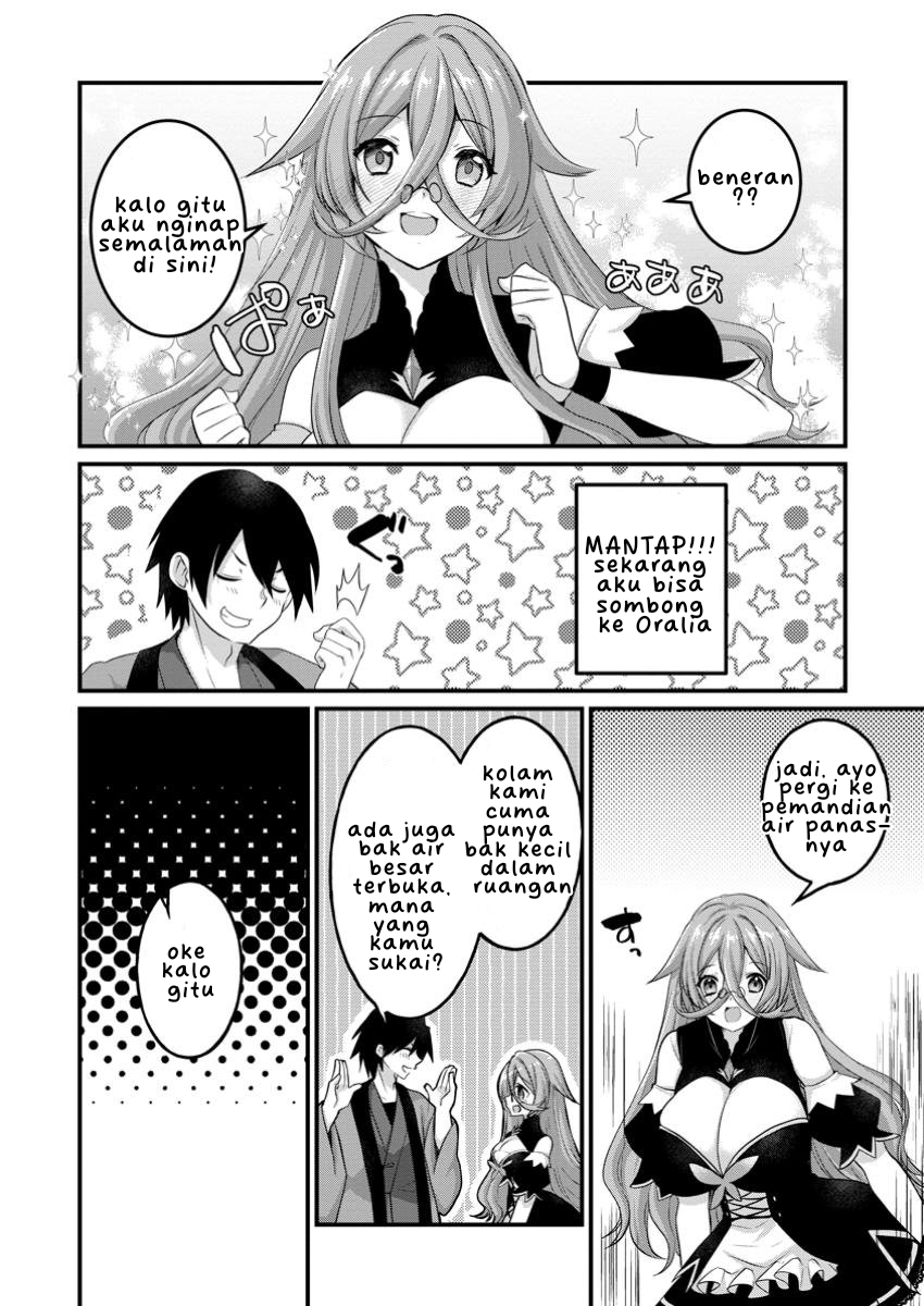 Zecchou Skill "Onsen Souzou" de Yukemuri Harem wo Kizuku made: Hensei ga Todokottara Soku Dorei no Isekai Tensei! Akaji Ryokan Saiken Keikaku Chapter 2 - halaman 12