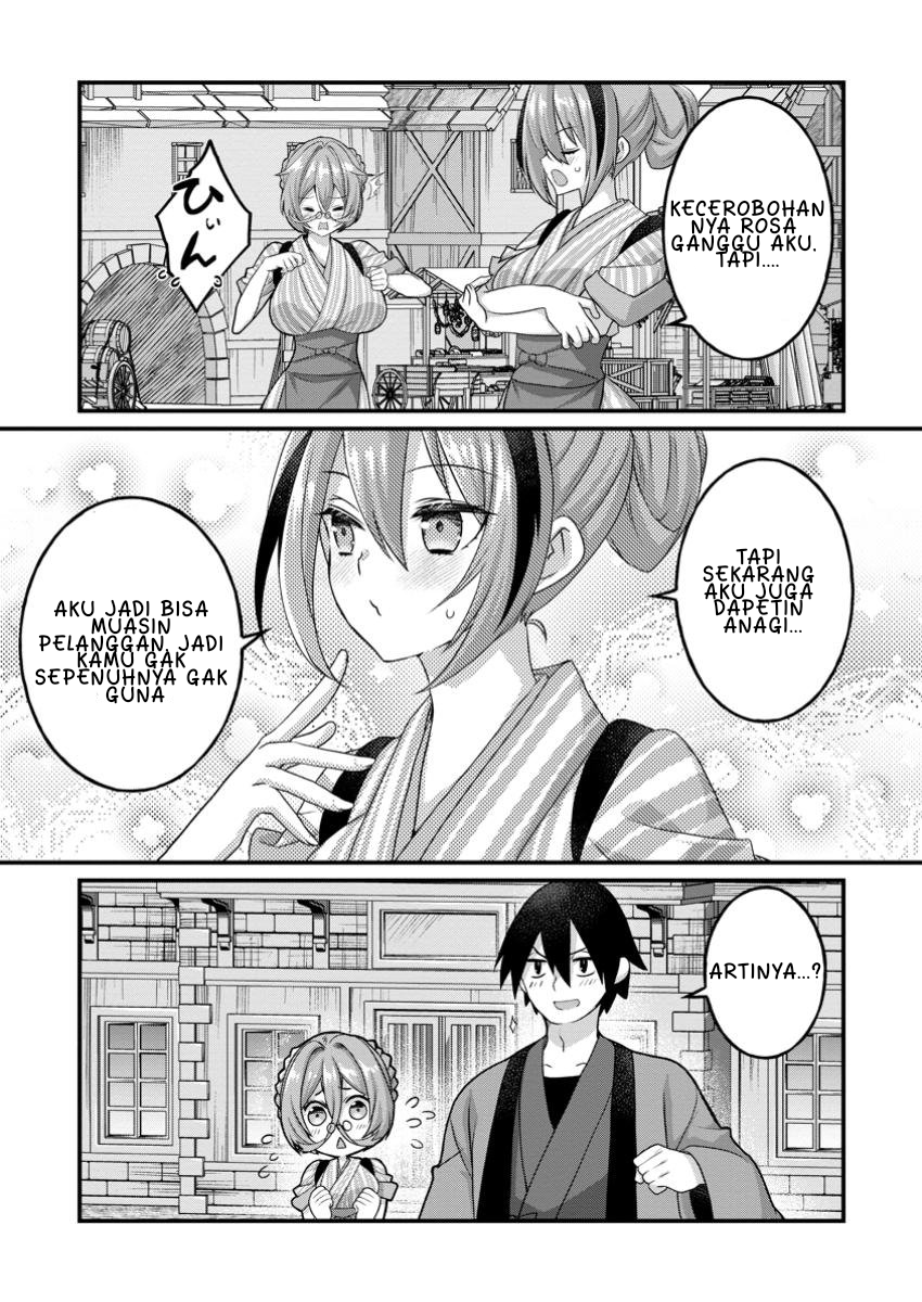 Zecchou Skill "Onsen Souzou" de Yukemuri Harem wo Kizuku made: Hensei ga Todokottara Soku Dorei no Isekai Tensei! Akaji Ryokan Saiken Keikaku Chapter 3 - halaman 25