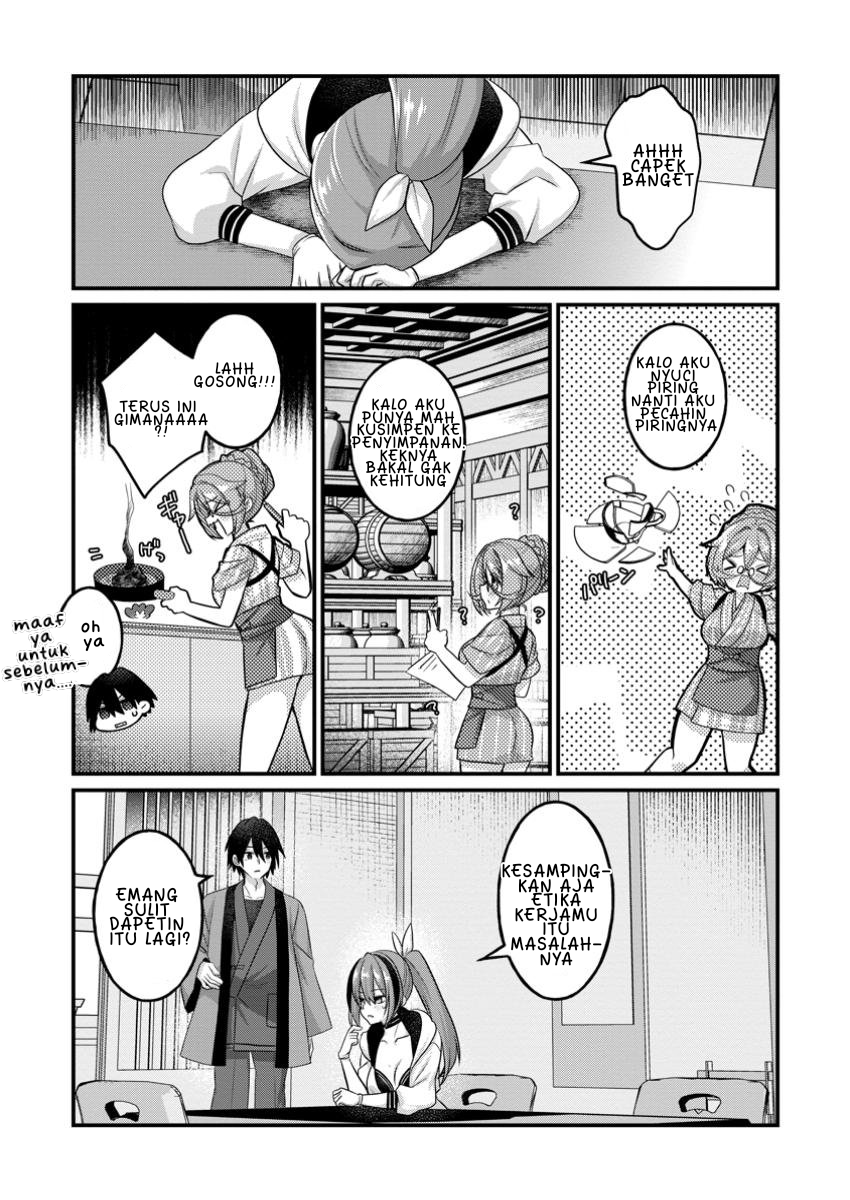 Zecchou Skill "Onsen Souzou" de Yukemuri Harem wo Kizuku made: Hensei ga Todokottara Soku Dorei no Isekai Tensei! Akaji Ryokan Saiken Keikaku Chapter 3 - halaman 3