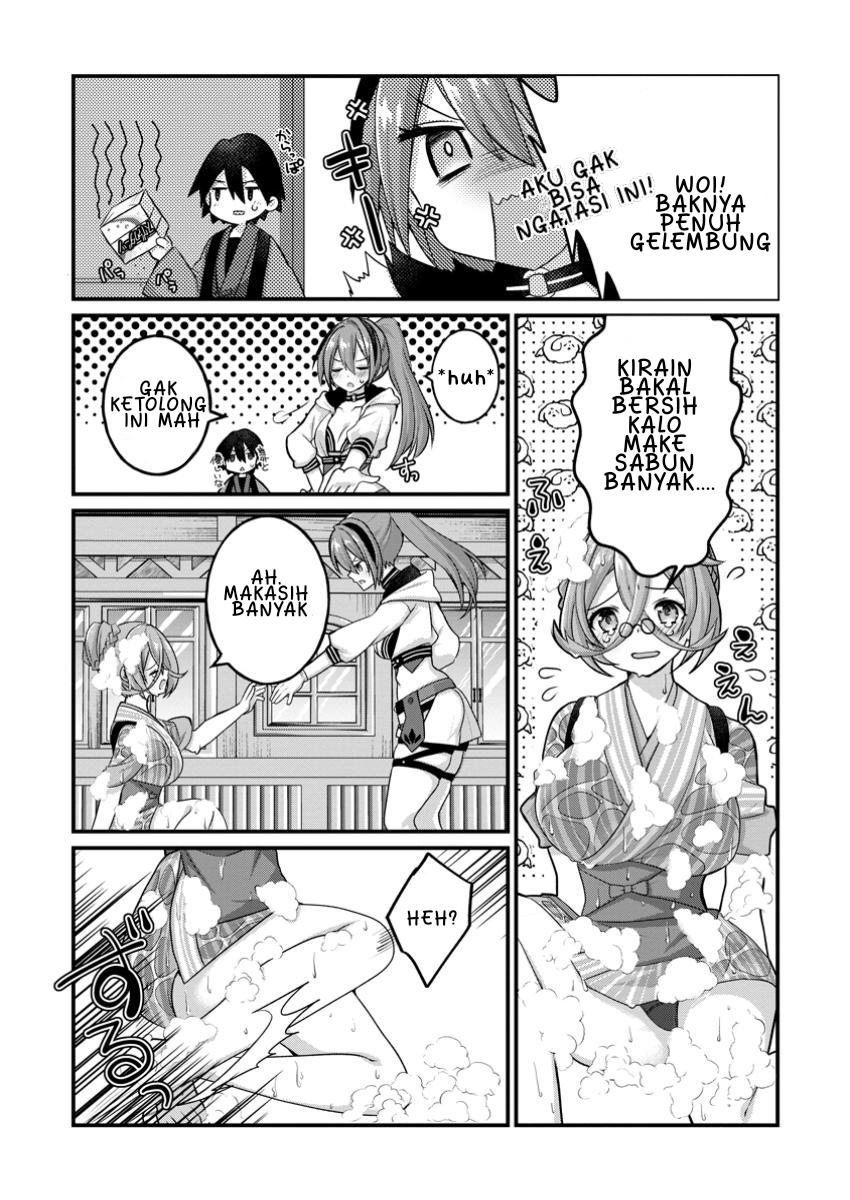 Zecchou Skill "Onsen Souzou" de Yukemuri Harem wo Kizuku made: Hensei ga Todokottara Soku Dorei no Isekai Tensei! Akaji Ryokan Saiken Keikaku Chapter 3 - halaman 7
