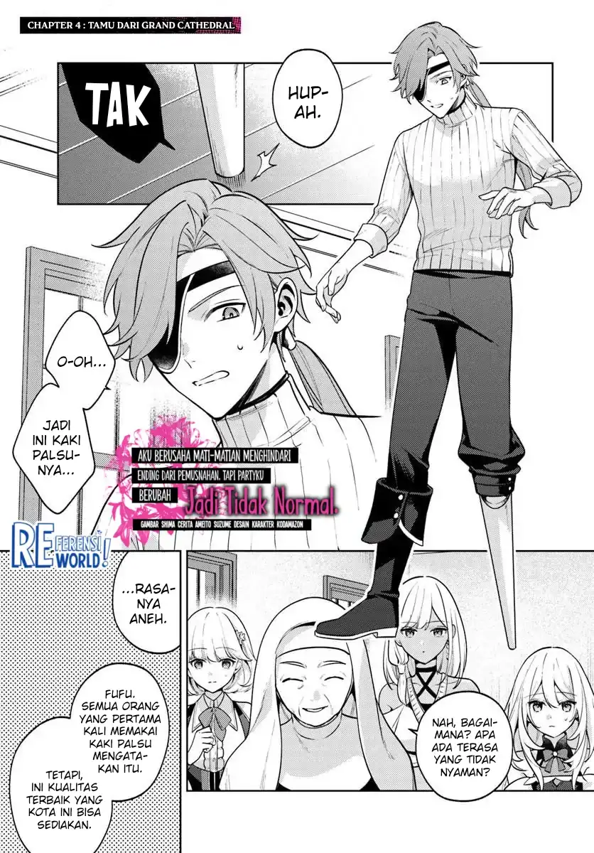 Zenmetsu End o Shi ni Monogurui de Kaihi Shita. Party ga Yanda. Chapter 4.1 - halaman 2