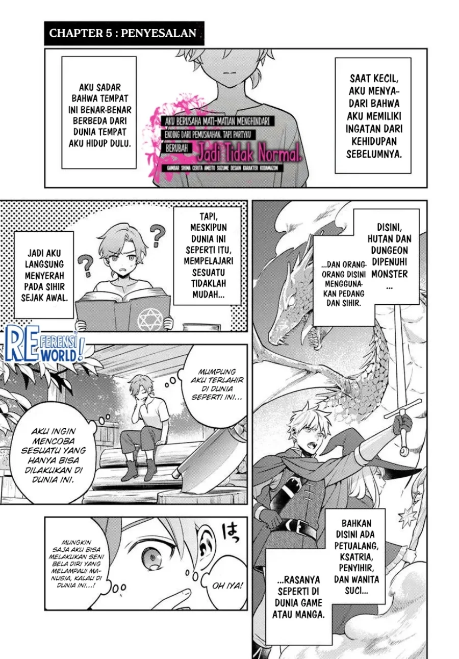 Zenmetsu End o Shi ni Monogurui de Kaihi Shita. Party ga Yanda. Chapter 5.1 - halaman 2