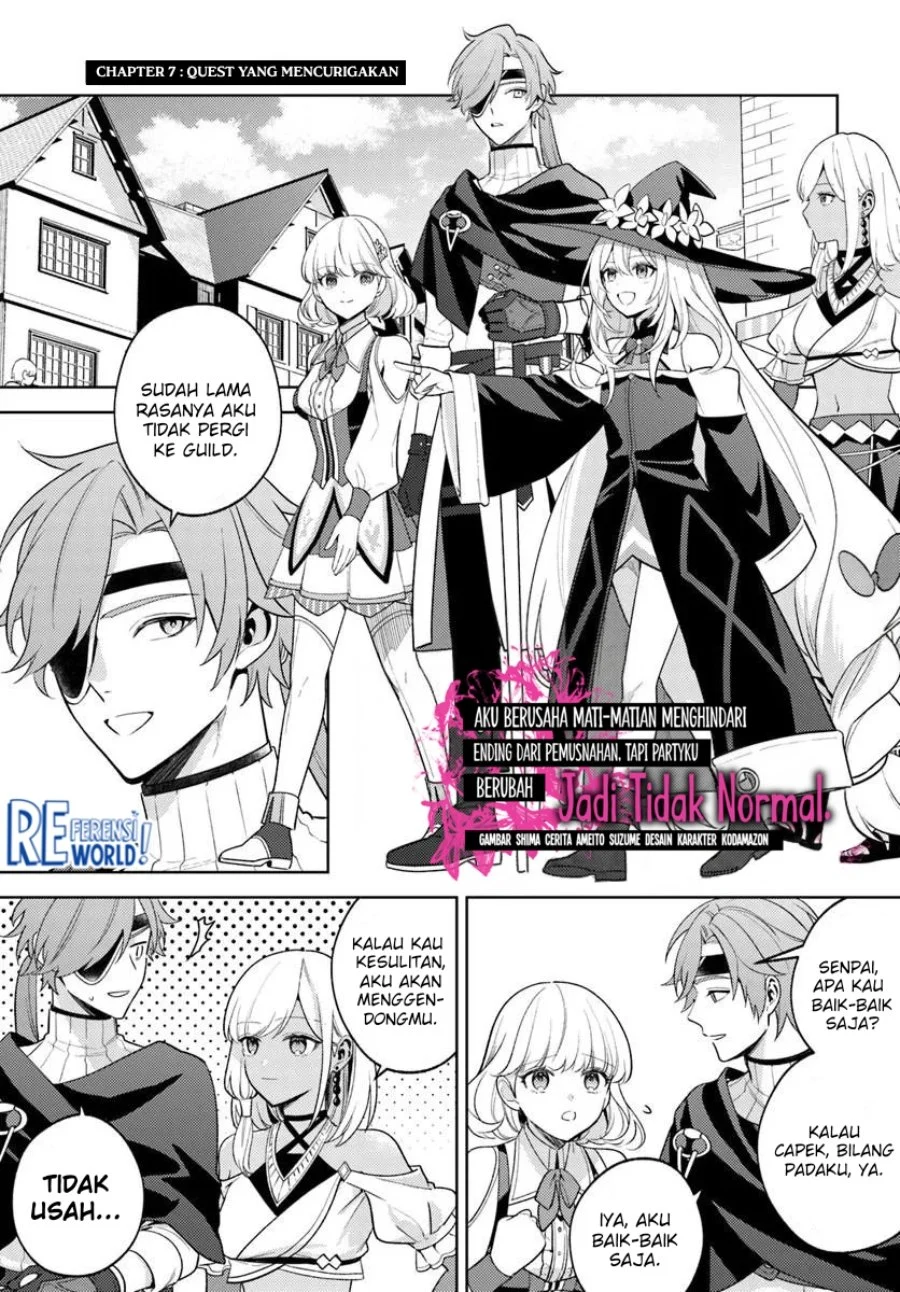 Zenmetsu End o Shi ni Monogurui de Kaihi Shita. Party ga Yanda. Chapter 7.1 - halaman 2