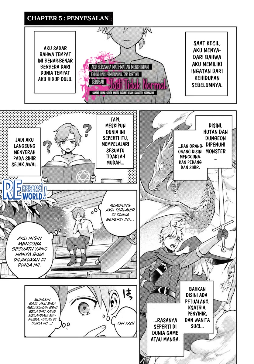 Zenmetsu End wo Shinimonogurui de Kaihi shita. Party ga Yanda. Chapter 5.1 - halaman 2
