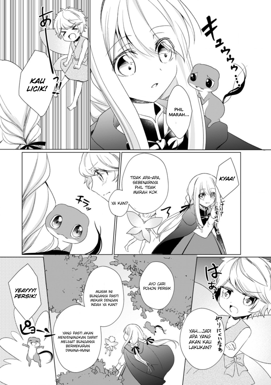 Zense Seijo wa Te o Nukitai Yokiyoki Chapter 5.3 - halaman 6