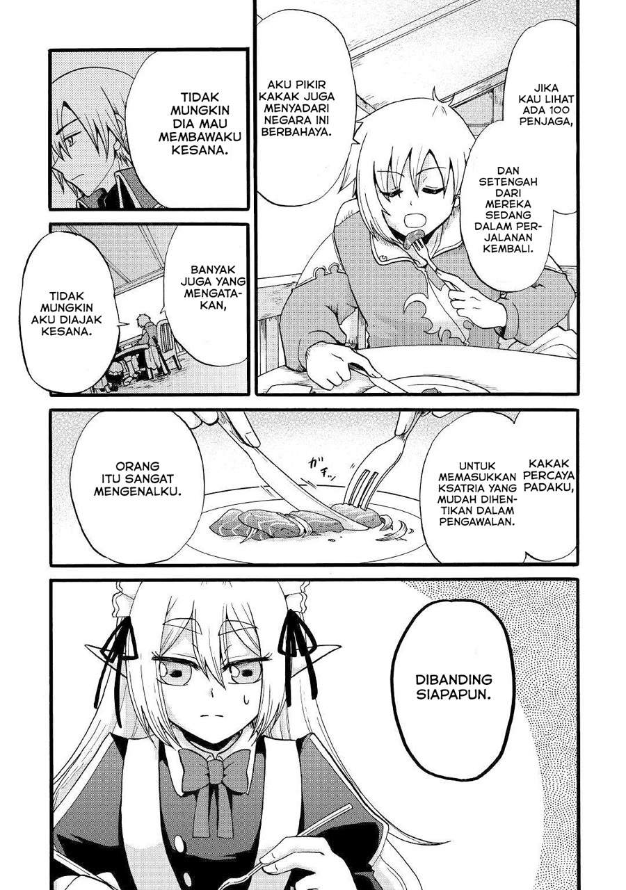 Zensei wa Ken Mikado. Konjou Kuzu Ouji Chapter 10 - halaman 22