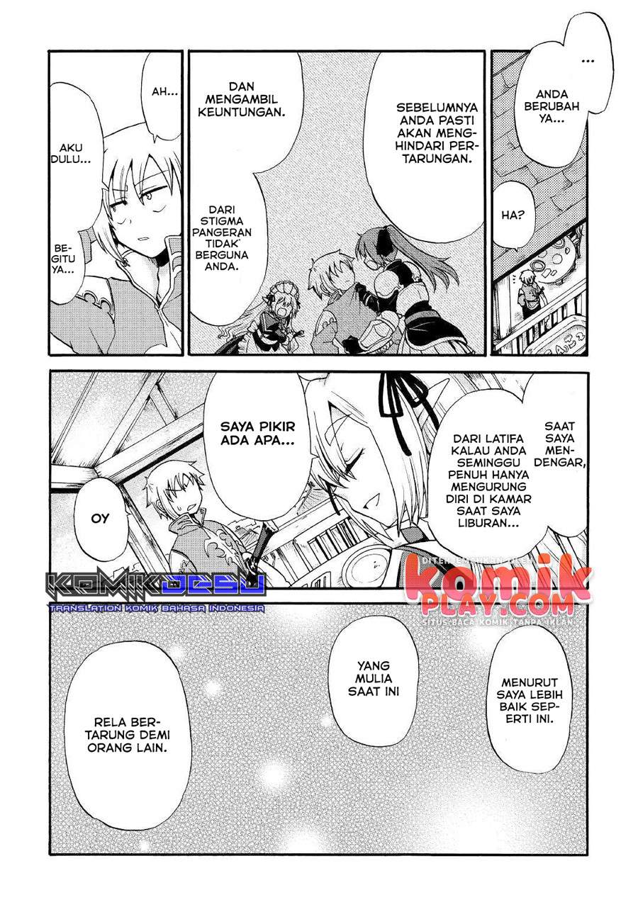 Zensei wa Ken Mikado. Konjou Kuzu Ouji Chapter 10 - halaman 27