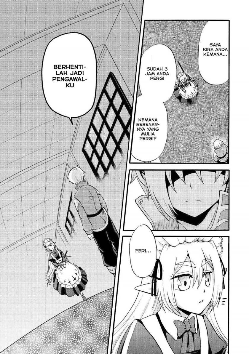 Zensei wa Ken Mikado. Konjou Kuzu Ouji Chapter 12.2 - halaman 16