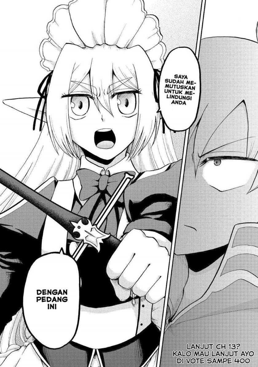 Zensei wa Ken Mikado. Konjou Kuzu Ouji Chapter 12.2 - halaman 22