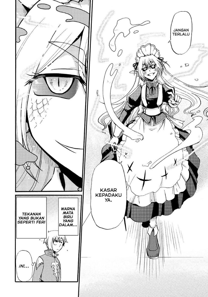Zensei wa Ken Mikado. Konjou Kuzu Ouji Chapter 14 - halaman 6