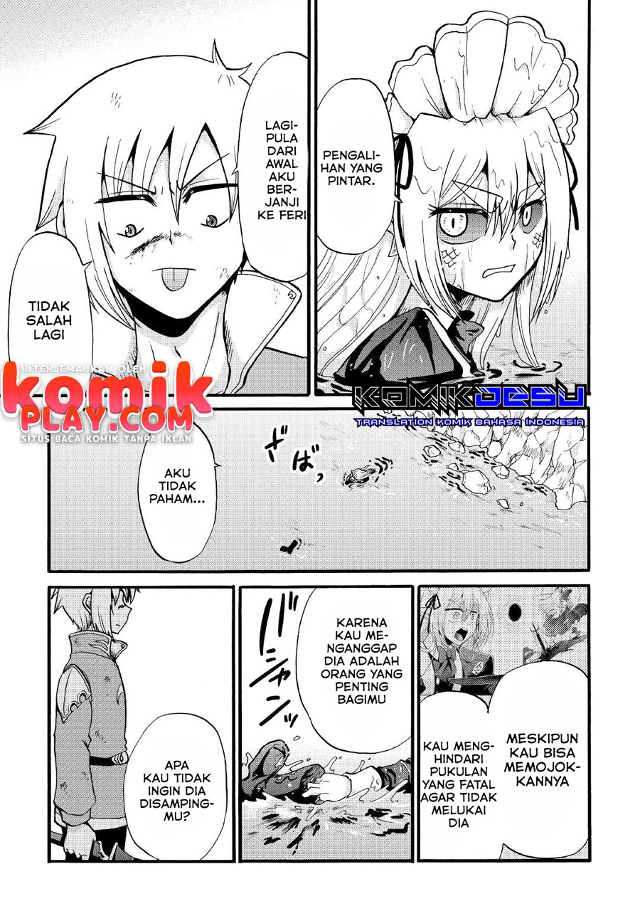 Zensei wa Ken Mikado. Konjou Kuzu Ouji Chapter 15 - halaman 7