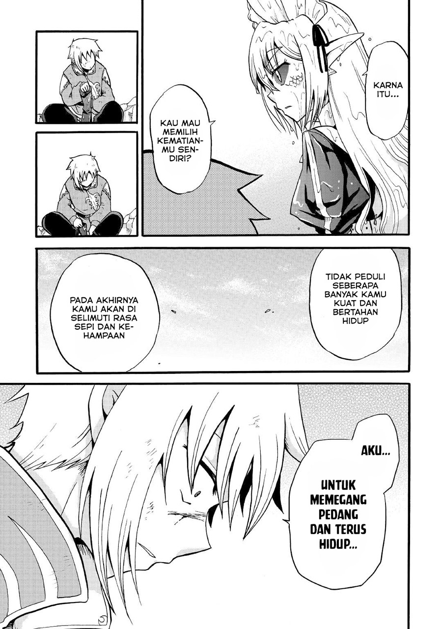 Zensei wa Ken Mikado. Konjou Kuzu Ouji Chapter 15 - halaman 9