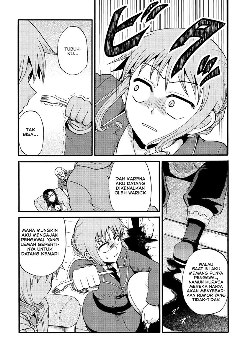 Zensei wa Ken Mikado. Konjou Kuzu Ouji Chapter 17 - halaman 8