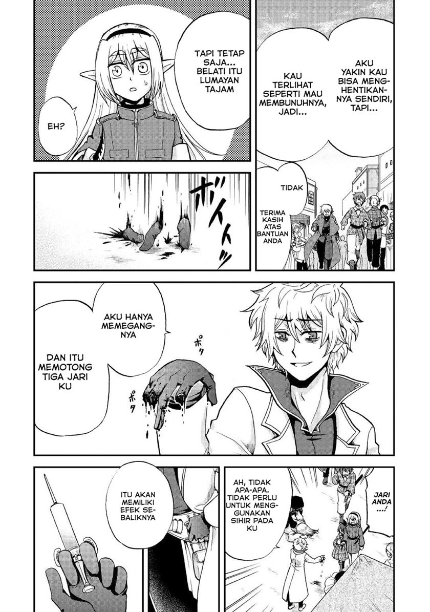 Zensei wa Ken Mikado. Konjou Kuzu Ouji Chapter 18 - halaman 23