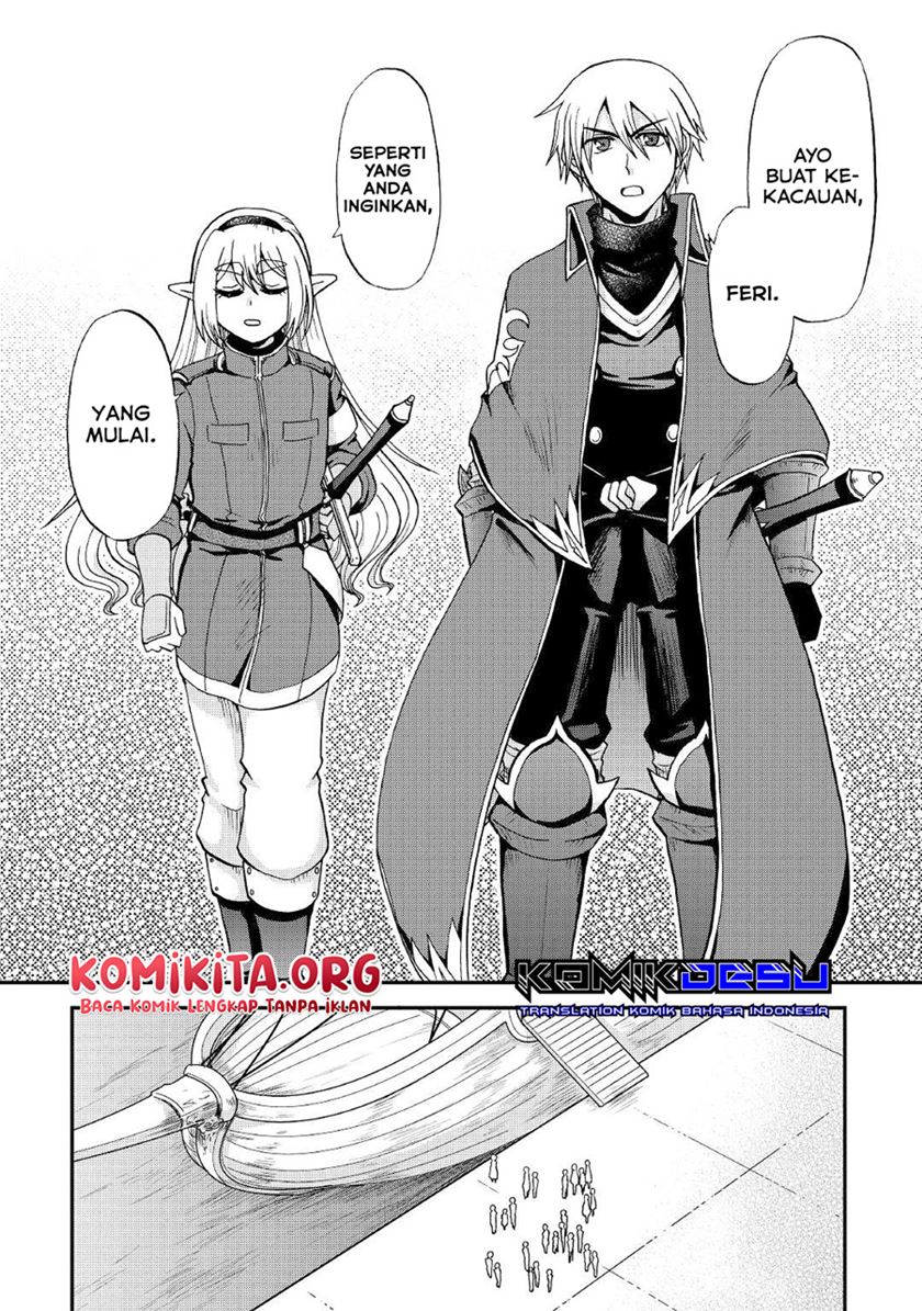 Zensei wa Ken Mikado. Konjou Kuzu Ouji Chapter 18 - halaman 31