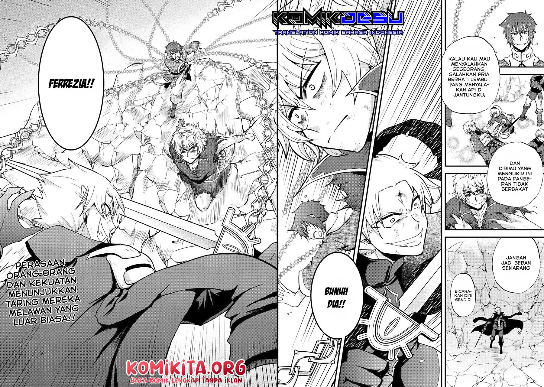 Zensei wa Ken Mikado. Konjou Kuzu Ouji Chapter 20 - halaman 29