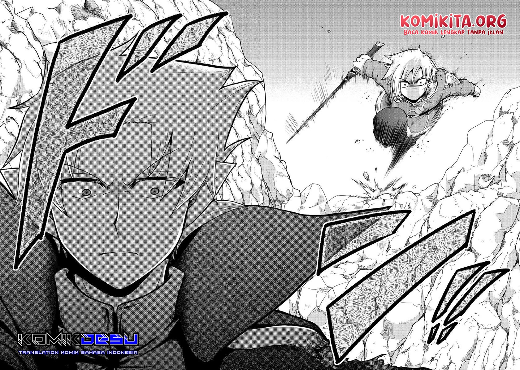 Zensei wa Ken Mikado. Konjou Kuzu Ouji Chapter 21 - halaman 34