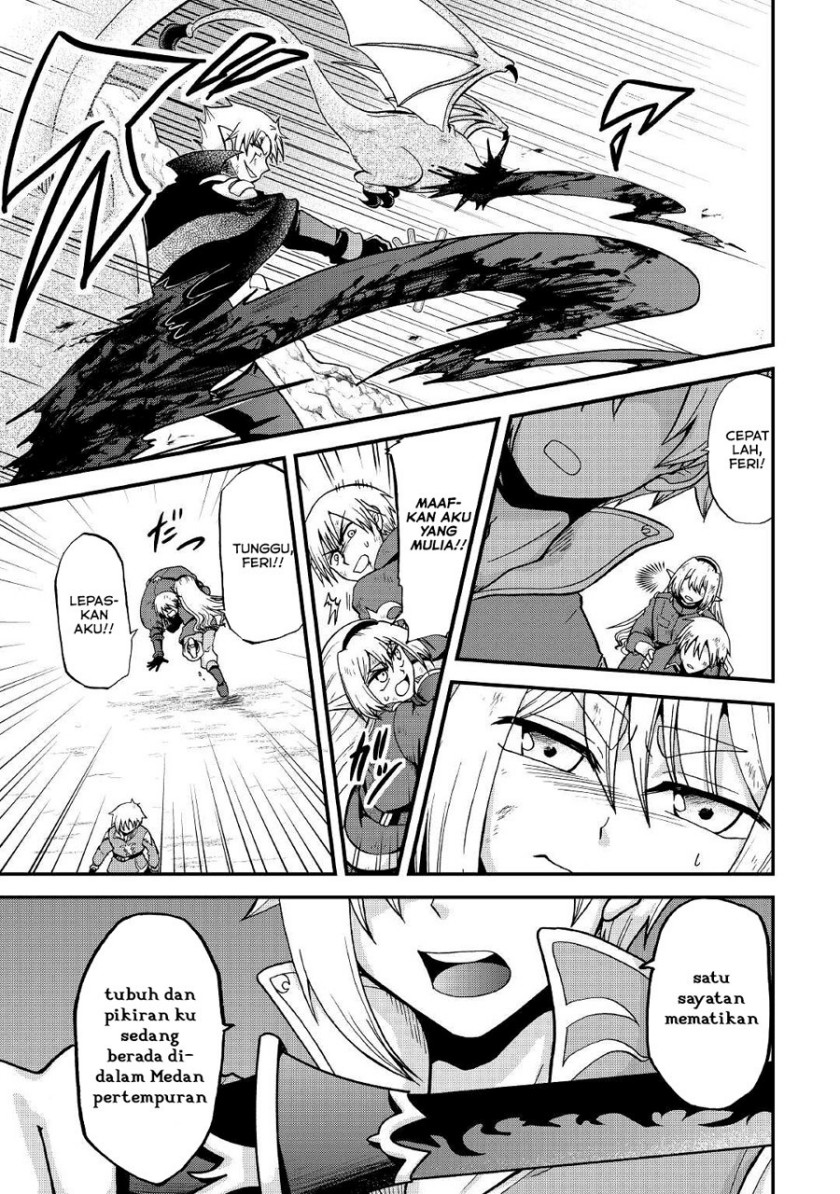 Zensei wa Ken Mikado. Konjou Kuzu Ouji Chapter 22 - halaman 12