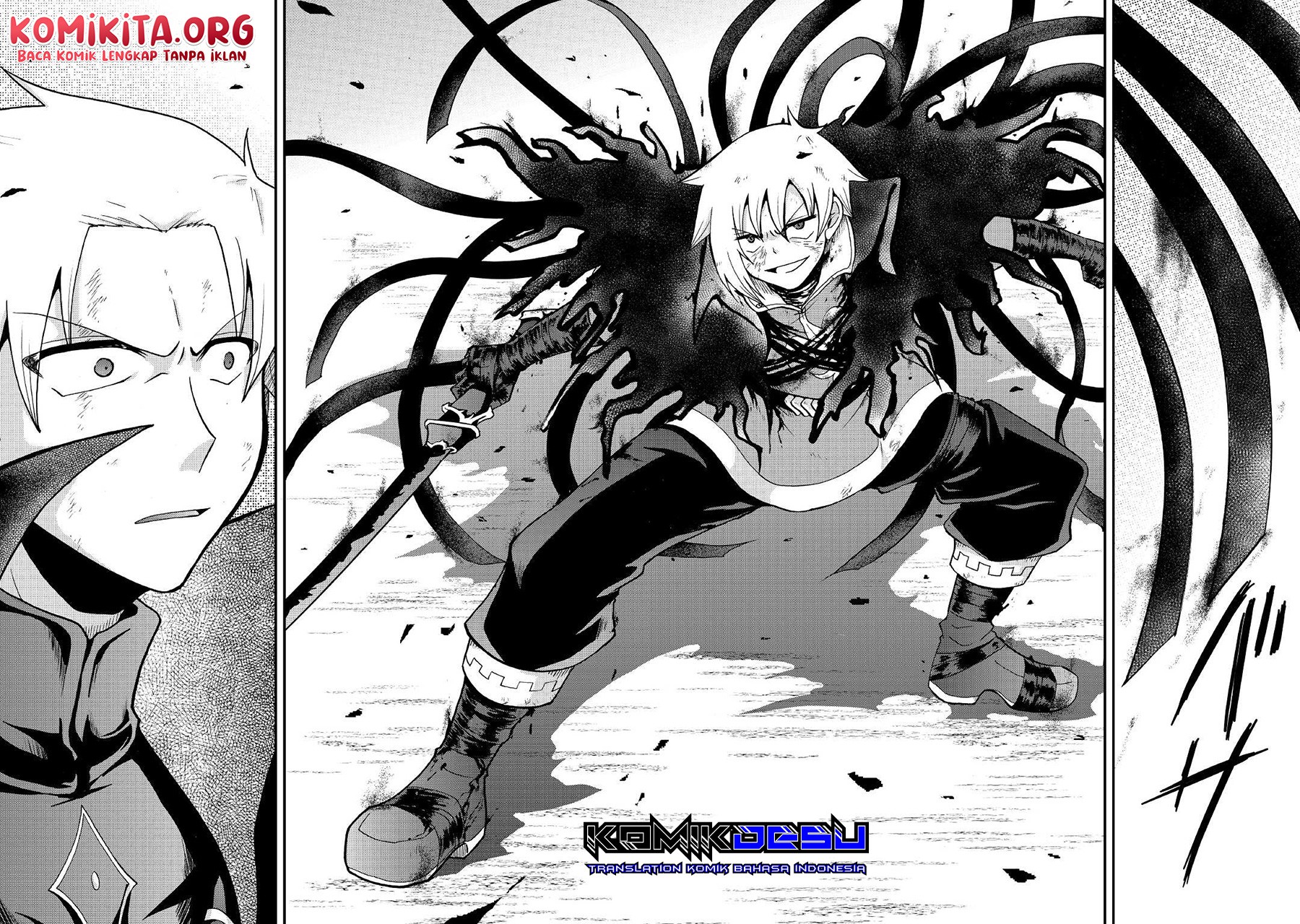 Zensei wa Ken Mikado. Konjou Kuzu Ouji Chapter 22 - halaman 23
