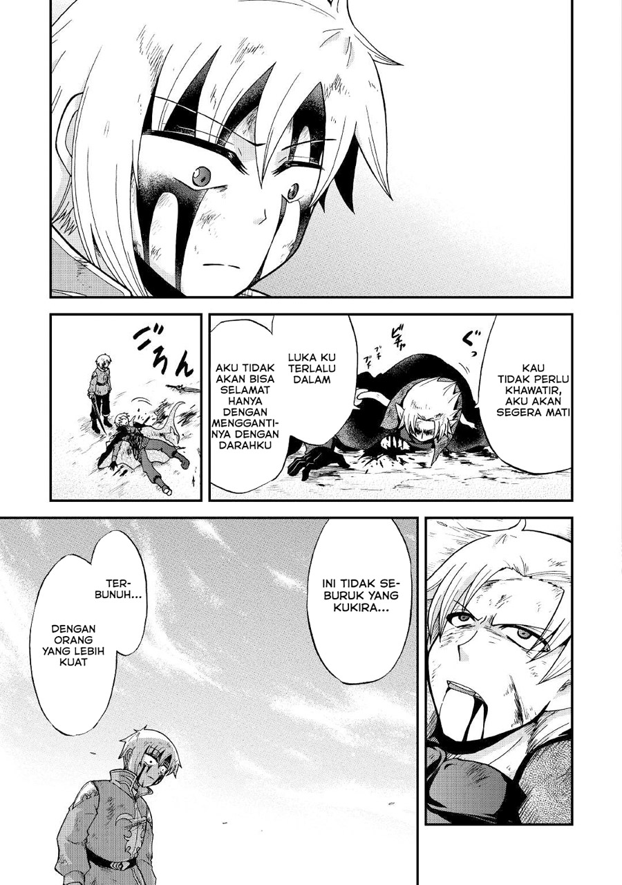 Zensei wa Ken Mikado. Konjou Kuzu Ouji Chapter 24 - halaman 9