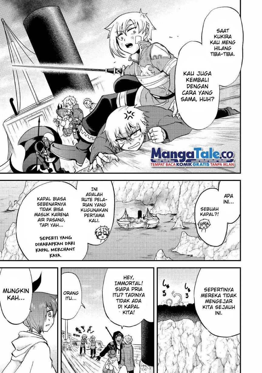 Zensei wa Ken Mikado. Konjou Kuzu Ouji Chapter 25.1 - halaman 8