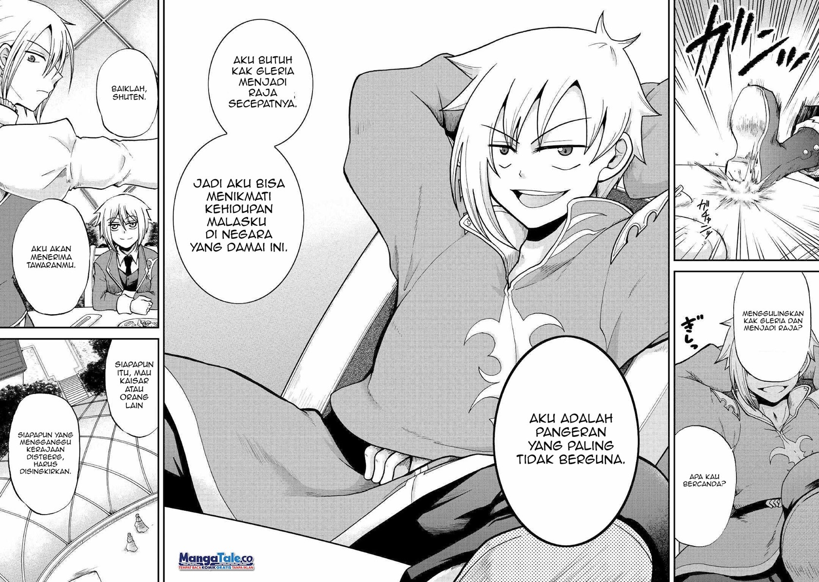 Zensei wa Ken Mikado. Konjou Kuzu Ouji Chapter 27 - halaman 31