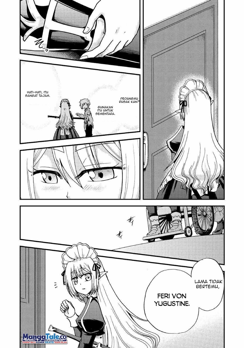 Zensei wa Ken Mikado. Konjou Kuzu Ouji Chapter 27 - halaman 9